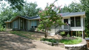 nashville walkout ranch home with microscreen gutter guards