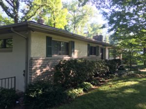 microscreen gutter guards installed on a home in minerva park, ohio