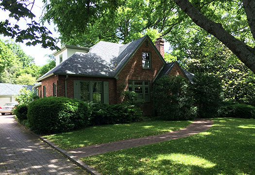 gutter rx gutter guards installed on a home in Nashville Tennessee