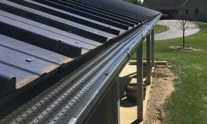 Dark bronze Gutter RX color