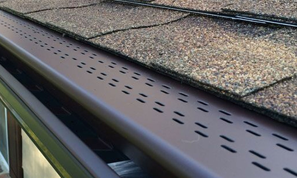 Nose forward design on leafree gutter guard