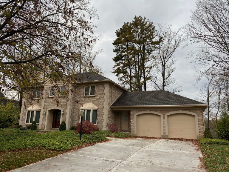 Mastershield gutter guards replaced on residential property in Loveland Ohio