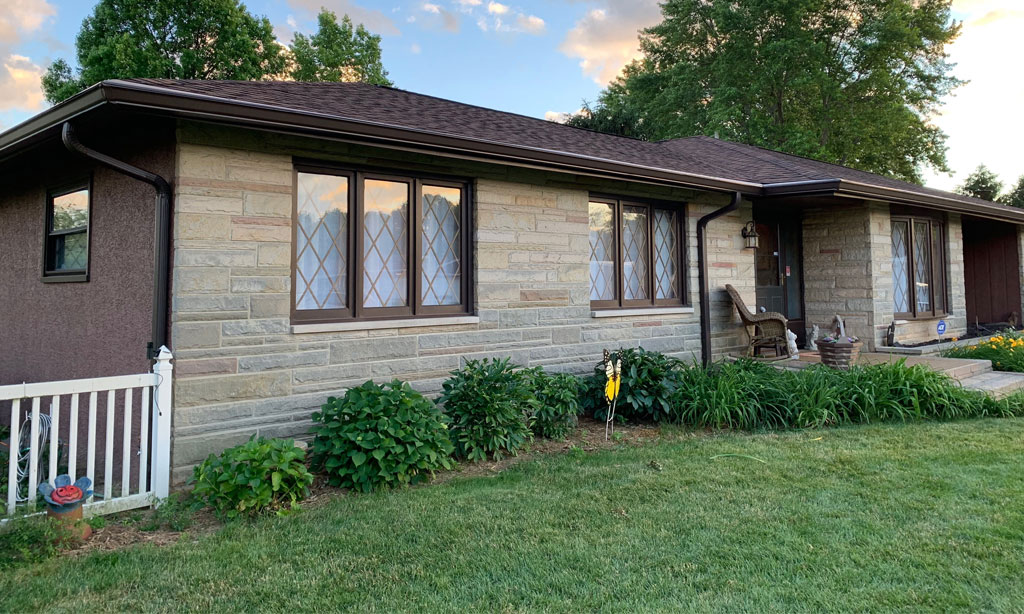 New 6" Gutters and MasterShield Gutter Guards in Groveport, Ohio