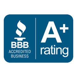 bbb a+ rating logo