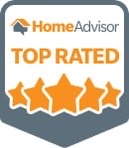homeadvisor top rated award badge