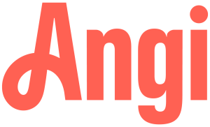 angi logo in reddish color