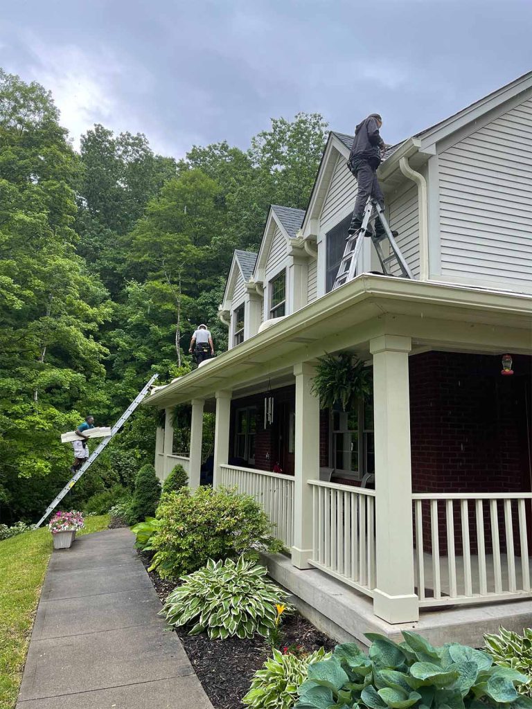 6-inch Gutters & MasterShield Micro Mesh Gutter Guards in Alexandria, KY