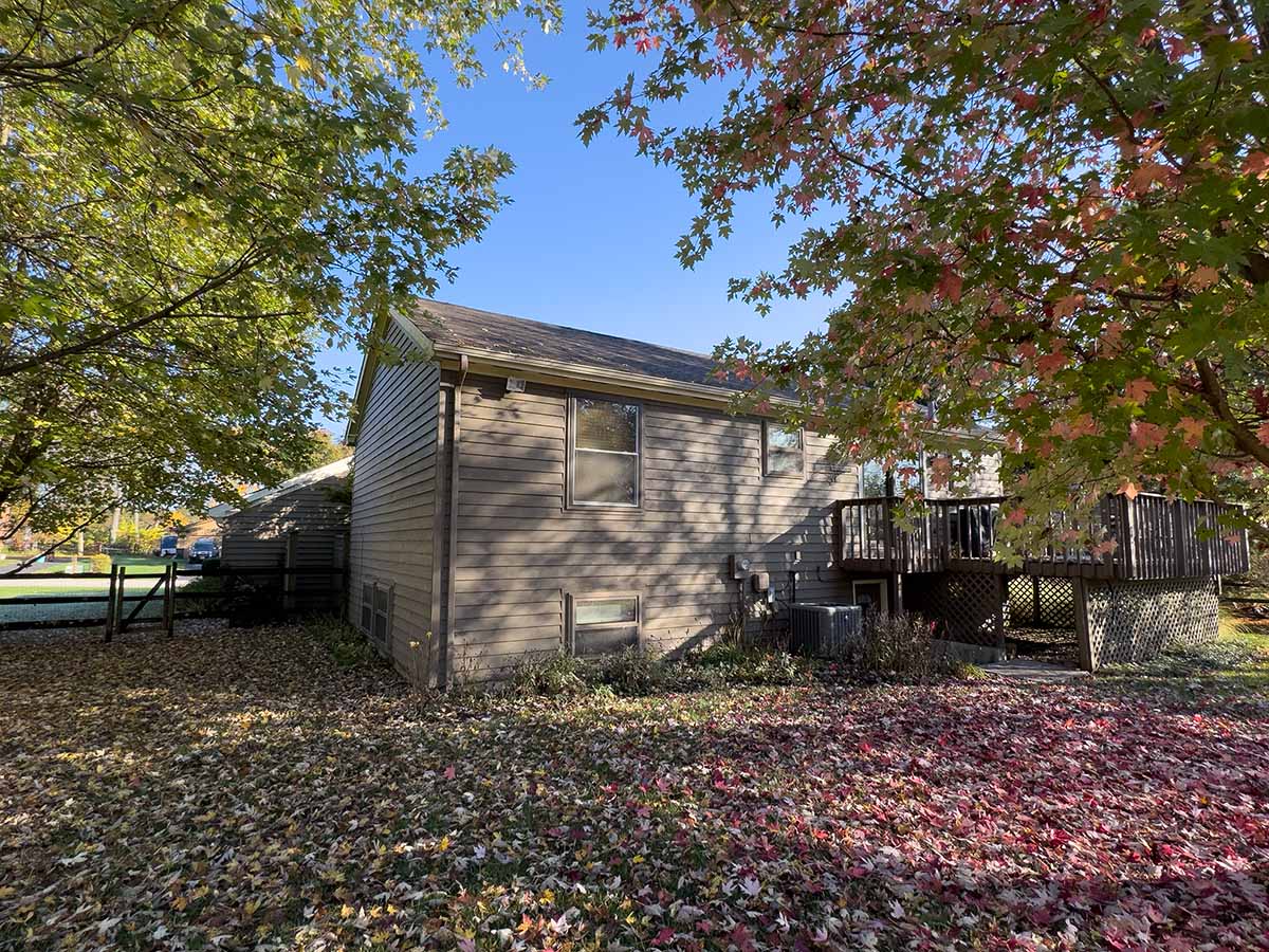 rear of home with a 43-foot long 5" gutter. LeafFilter wanted ,500 to install its gutter guards. The homeowner opted for Gutter Rx, which cost less than 0.