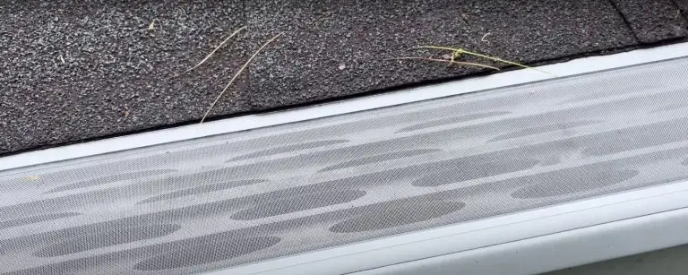 GutterDome installation | Gutter Guards Direct GutterDome micro mesh gutter guard has an extruded aluminum frame with a fine stainless steel mesh screen the is sealed along an open channel through which water flows into the gutter