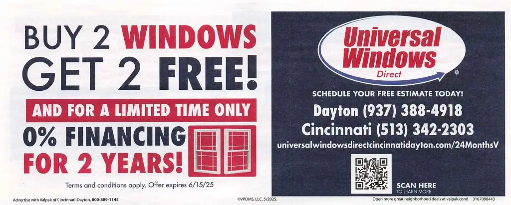 universal windows direct 50-off coupon from valpak in June 2025